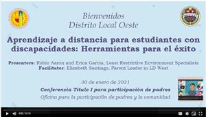 Distance Learning SPAN 